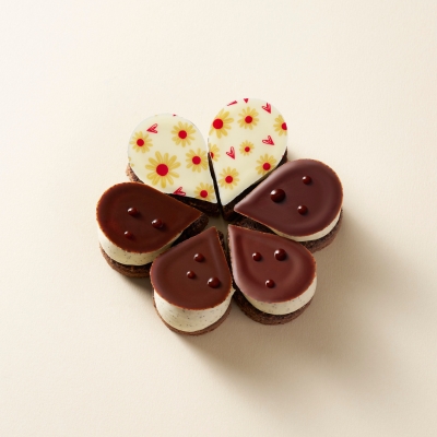 Entremets cioccolato e vaniglia - Ricetta professionale
