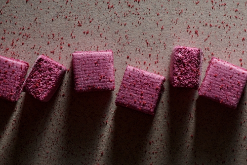 Marshmallow ai frutti rossi