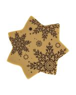 decorazione stella fiocchi di chocolatree