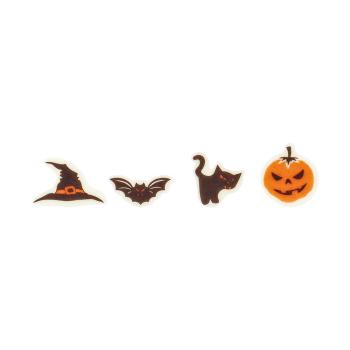decorazione forme halloween 4 modelli di chocolatree