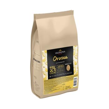 cioccolato di colore biondo orozea 32 di valrhona