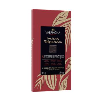 astuccio degustazione 6 carre grand cru fondenti 30 g di valrhona