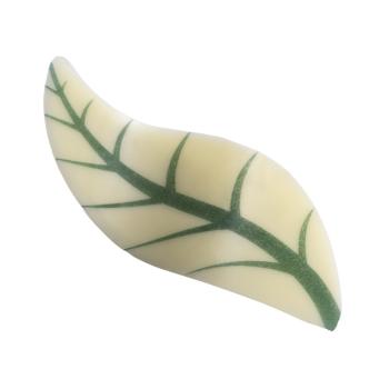 decorazioni foglia verde incurvata di chocolatree