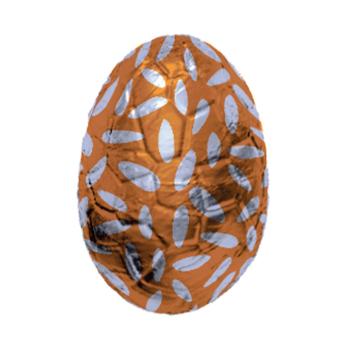 ganache al cioccolato al latte con polpa di albicocca caramellata incartato fantasia di valrhona