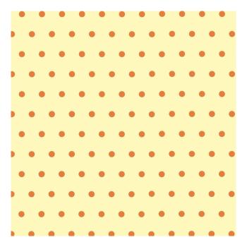 trasferibile pois arancioni di chocolatree