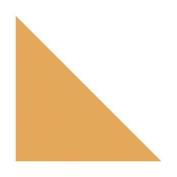 decorazioni triangoli in puro cioccolato dulcey di chocolatree