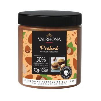 pralinato mandorle e nocciole 50 fruttato 300 g di valrhona