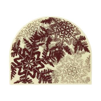 decorazioni tonde brina marrone di chocolatree