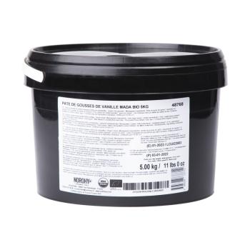 pasta di baccelli di vaniglia madagascar bio 5kg di norohy