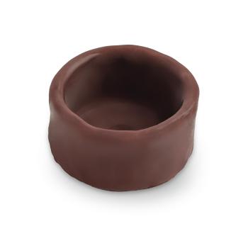 cerchio mini vegano al cioccolato fondente dolce di la rose noire