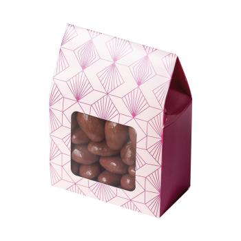 scatola fantasia cioccolatini lampone di valrhona