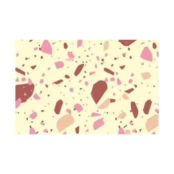 decorazione trasferibile terrazzo rosa di chocolatree