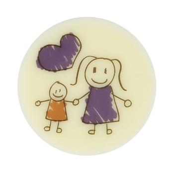 decorazioni cerchio mamma e figlio di chocolatree