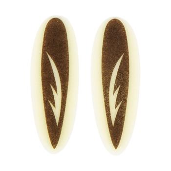 decorazione orecchie coniglio pasqua marrone di chocolatree