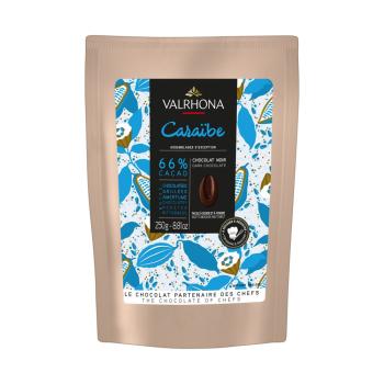 caraibe 66 fava 250 g di valrhona