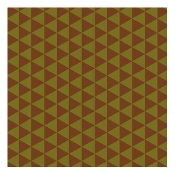 trasferibile triangoli verdi di chocolatree