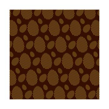 trasferibile uova pois gialli pasqua di chocolatree