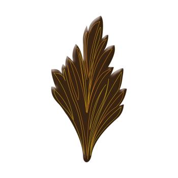 decorazioni foglia barocca di chocolatree