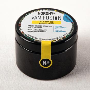 pasta di baccelli di vaniglia tahitensis papua nuova guinea 500 g di norohy