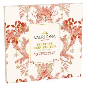 cofanetto 18 carre natale 2025 di valrhona