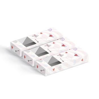 packaging barretta cuore di valrhona