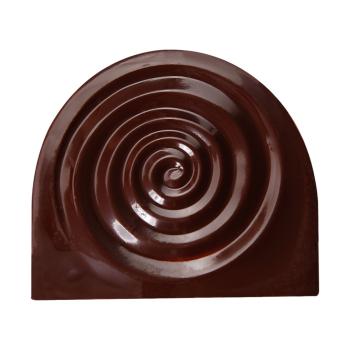 decorazioni tonde rilievo spirale di chocolatree