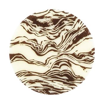 decorazione cerchio marmo di chocolatree