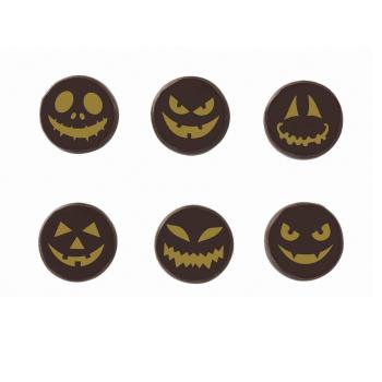 trasferibile pralina halloween di chocolatree