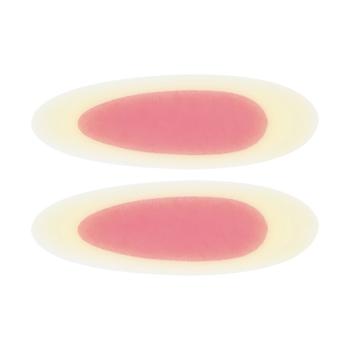 decorazione orecchie coniglio pasqua rosa di chocolatree