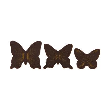 decorazione farfalle scaglie 3 modelli di chocolatree