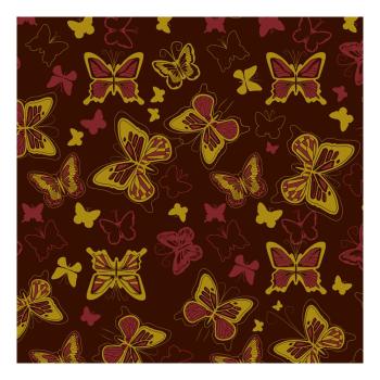 trasferibile farfalle di chocolatree