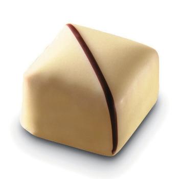 sensation carre praline ivoire di valrhona
