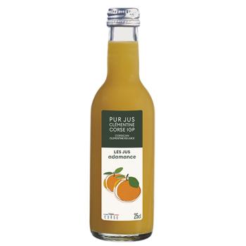 puro succo di clementina 25 cl di adamance