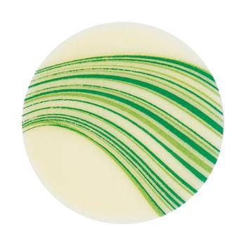 decorazione cerchio linee verdi di chocolatree