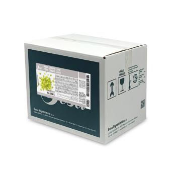 peta crispy cioccolato bianco color lime di sosa