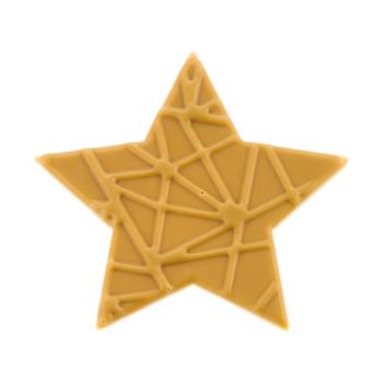 decorazioni stella rilievo dulcey di chocolatree