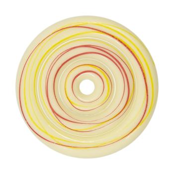 decorazioni anelli gialli e rossi 3 dimensioni di chocolatree