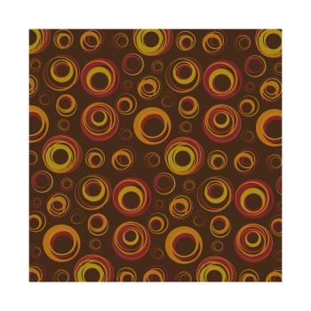 trasferibile cerchi rossi e gialli di chocolatree