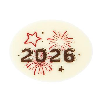 decorazione ovale feste 202x di chocolatree