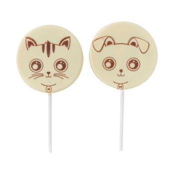stampo lecca lecca gatto cane bastoncini di chocolatree