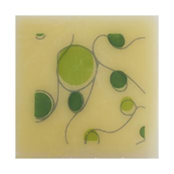 decorazioni mini quadrato bolle verdi di chocolatree