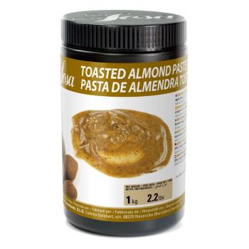 pasta di mandorle tostate con pelle di sosa