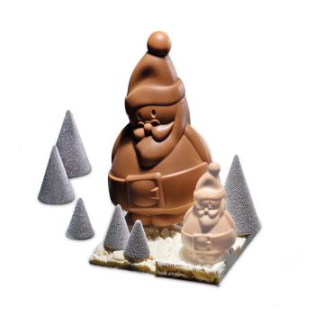 stampo babbo natale di valrhona