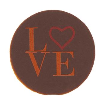 decorazione cerchio love cuore rosso amore di chocolatree