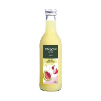 te bianco litchi guava 25 cl di adamance