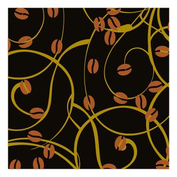 trasferibile chicchi di caffe di chocolatree