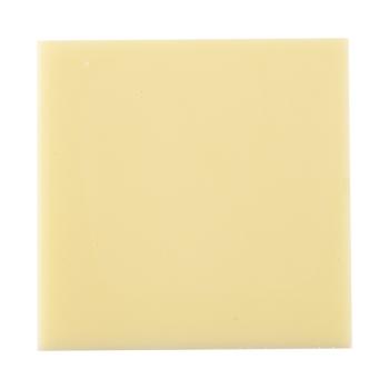 decorazioni quadrate puro cioccolato bianco di chocolatree