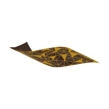 decorazioni voluta specchio rotto giallo di chocolatree