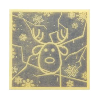 decorazioni renna brinata di chocolatree