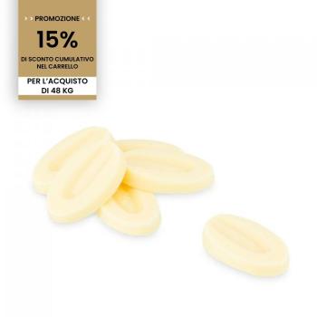 promozione cioccolato bianco satilia blanche 31 48kg di valrhona